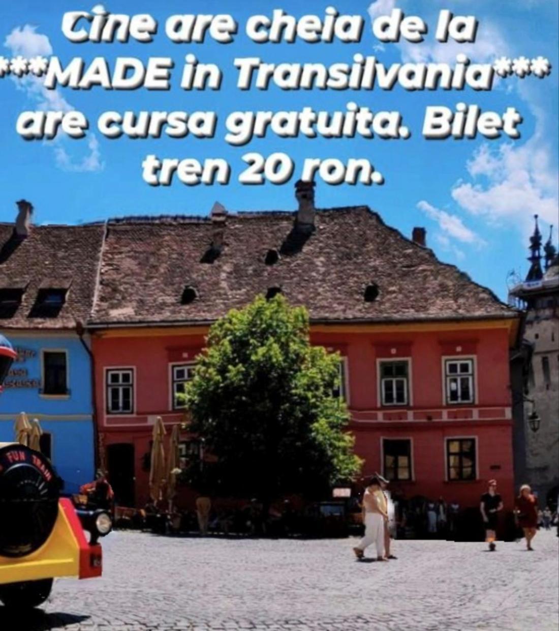 Made In Transilvania Sighişoara Esterno foto